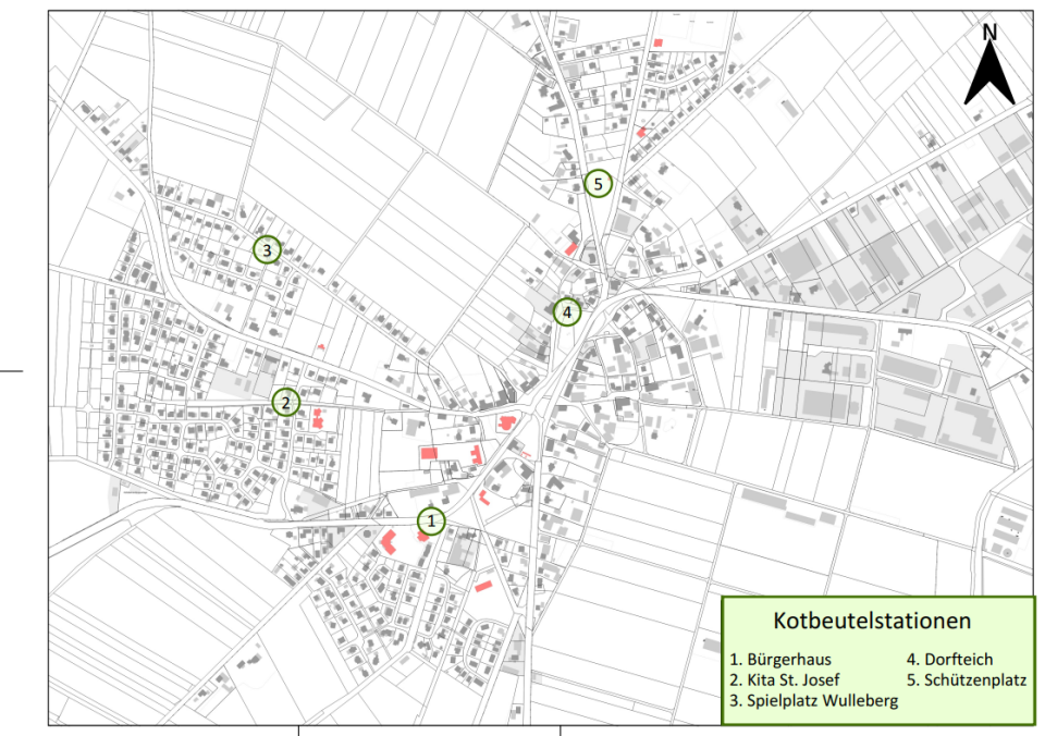 Bild über die Standorte der Defibrillatoren in Vrees 1.	Pflegehaus Vrees, Werlter Straße 11, Vrees (24 Stunden zugänglich) 2.	Katholische Kirche, Werlter Straße (Eingang Parkplatz), Vrees (08:00 Uhr bis 18:00 Uhr) 3.	Hümmlinger Volksbank, Gehlenberger Weg 2, Vrees (24 Stunden zugänglich) 4.	Firma Wessels Regeltechnik, Gewerbegebiet Peheimer Straße 2, Vrees (24 Stunden zugänglich) 5.	Familie Elbers, Hoher Sand 27, Vrees (24 Stunden zugänglich) 6.	Vereinehaus, Herzog-Arenberg-Straße 30, Vrees (bei Trainings- und Spielbetrieb zugänglich)
