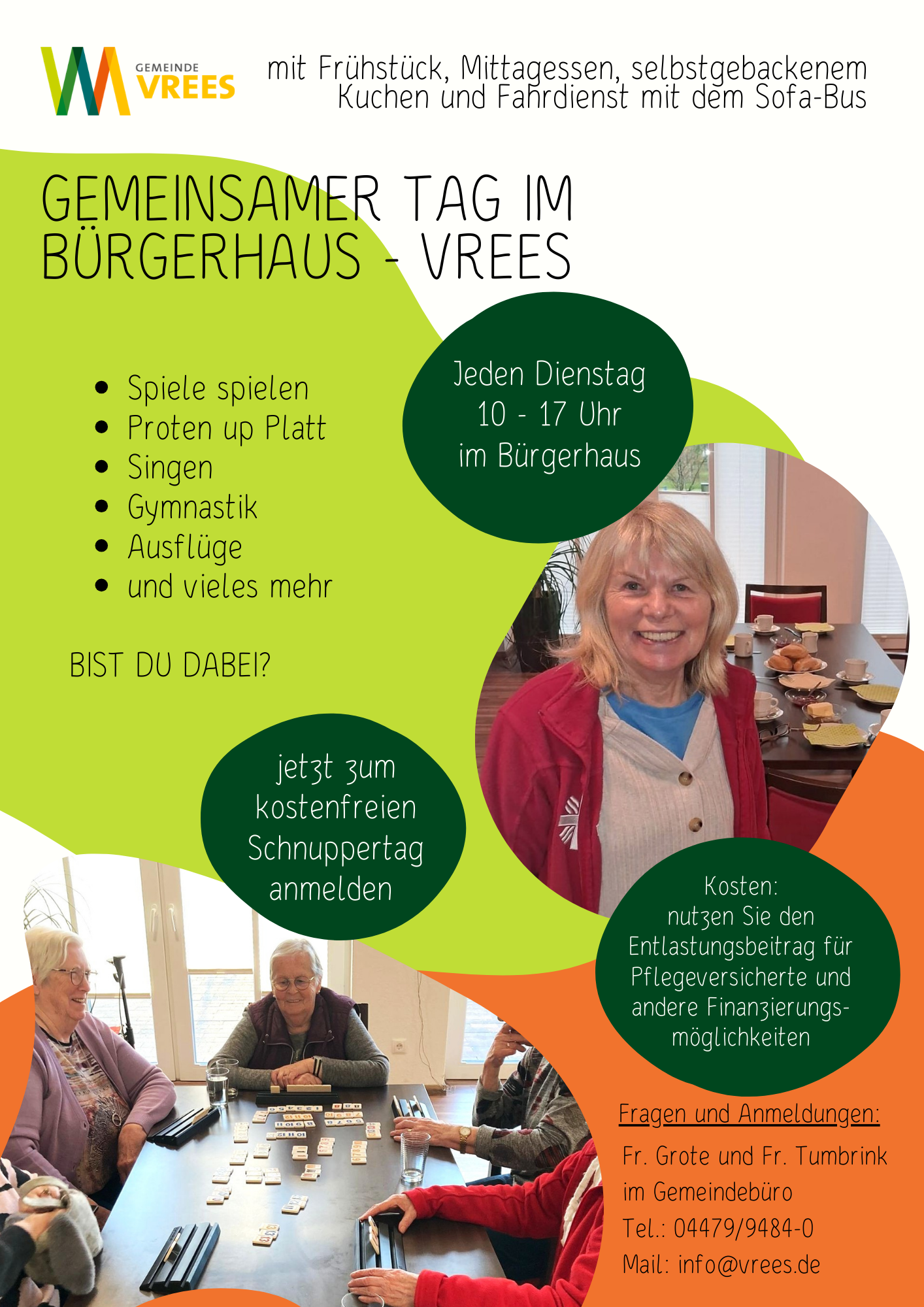 Flyer zur Tagesbetreuung